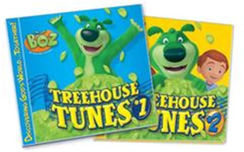 BOZ Treehouse Tunes #1 & #2 Audio CD set